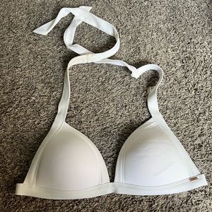Pink/Victoria secret White Bathing suit top